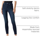 322028947 GAP WOMEN HIGH RISE LEGGING JEANS DARK WASH SIZE 16 33 REG - Brand New