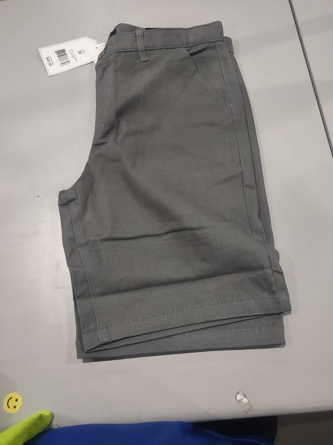 START SHORTS 4-WAY STRETCH COLOR GRAY - SIZE: MEN 34 - GRAY - Brand New