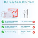 BABYSMILE BABY NASAL ASPIRATOR BPA FREE - WHITE - Like New