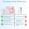 BABYSMILE BABY NASAL ASPIRATOR BPA FREE - WHITE - Like New