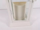 LUMINARA FLAMELESS IVORY PILLAR CANDLE OUTDOOR LANTERN 16" - IVORY - Like New