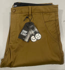JUMPSTART MEN’S FLEECE-LINED STRETCH CHINO WORK PANTS, SIZE: 40X31 - TIMBER - Brand New