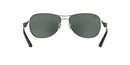 RAY BAN MEN'S RB3519 AVIATOR SUNGLASSES 59MM GUNMETAL/GREEN - Like New