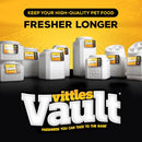Gamma2 Vittles Vault Pet Food Storage Container Fits up to 25lbs - B000QSMWRK - Brand New