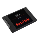 SANDISK 250GB ULTRA 3D NAND SATA III SSD - 2.5-INCH SOLID STATE DRIVE - BLACK - Like New