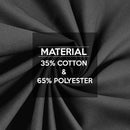 GALAXY BY HARVIC MEN'S LONG SLEEVE TURTLE NECK T-SHIRT - SIZE: MEN L - BLACK - Brand New