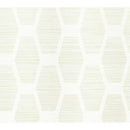 York Wallcoverings CY1571 Congas Stripe Wallpaper White - Like New