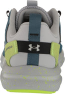 3025750 Under Armour Charged Verssert SPKLE Men Mod Grey/Lime Surge/Black 7.5 Like New