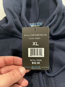 BLUE ICE PREMIUM CLOTHING BLUE ICE ZIP HOODIE - SIZE: MEN XL WOMEN XL - NAVY - Brand New