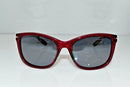 OAKLEY DROP IN UNISEX SUNGLASSES GRAY LENSES 58-17-143 - RASPBERRY/GRAY - Like New