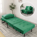 VONANDA SOFA BED, 75" X 31" - GREEN - Like New