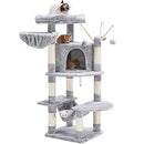 Hey-brother Cat Tree for Indoor Cats Light Gray MPJ016W - Brand New