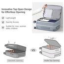 HANKE 24" LUGGAGE SPINNER WHEELS HARD SHELL SUITCASES H9876 - GRAY - Like New