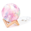 Three Cheers for Girls Galaxy Dreams Moon Light 6 Pieces Touch Multicolor - Like New