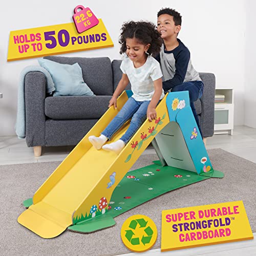POP2PLAY TODDLER PLAYGROUND INDOOR SLIDE KIDS DURABLE FOLDAWAY - SUNNY - Like New