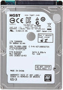 HGST 1TB 7200 RPM 32MB CACHE SATA 6.0GB/S 2.5" HARD DRIVE - SILVER - Like New