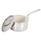 BLOOMHOUSE 3-QT TRIPLY SAUCE PAN W/NON-STICK INTERIOR - LINEN WHITE - Brand New