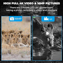 WOSPORTS Night Vision Binoculars 1315FT 4K Night Goggles NV400 - Scratch & Dent