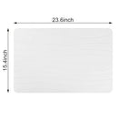 J&V TEXTILES STONE BATH MAT DIATOMACEOUS EARTH SHOWER 24''*15'' - WAVE STONE - Like New