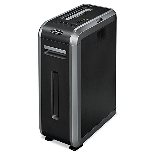 FELLOWES POWERSHRED 125CI 20-SHEET CROSSCUT SHREDDER - BLACK - Like New