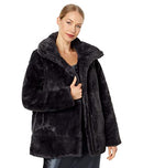 Thread Collective Ladies Bunny Faux Fur Coat Charcoal MD - Brand New