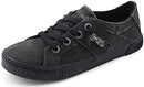 ZS-0269 BLOWFISH MALIBU WOMEN'S FRUIT SNEAKER BLACK/BLACK SIZE 7.5 - Like New
