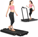 BIFANUO 2 IN 1 WALKING PAD UNDER DESK TREADMILL FOR HOME/OFFICE TM009BK - BLACK - Like New