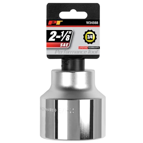 Performance Tool W34568 3/4" Drive 12-Point SAE Standard Socket, 2-1/8" - Like New