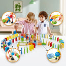 Hape Dynamo Wooden Domino Award Winning Domino Racing Building Blocks - Like New