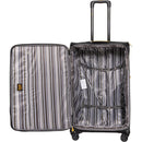LUCAS LUGGAGE 27” TUSCANY SPINNER SUITCASE - EXPANDABLE, SOFTSIDE - BLACK - Like New
