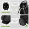 UNIHIMAL LIGHTWEIGHT GOLF STAND BAG, 5 WAY FULL-LENGTH DIVIDERS - BLACK - Like New