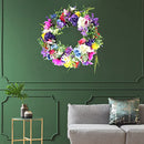 YIIA Ardmore Spring Front Door Wreath 20 Inch - Spring Flower Wreath - Brand New