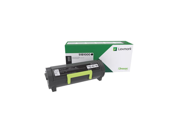 Black Toner Cartridge for Lexmark 51B1000 MS317dn, MS417dn, MS517dn, MS617dn,