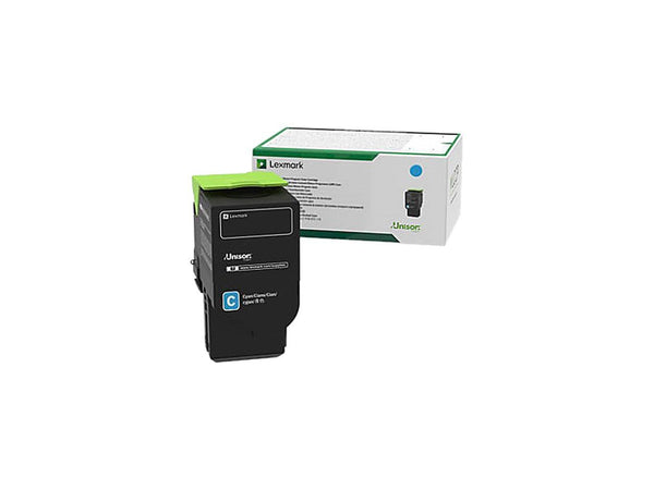 Lexmark 78c1uc0 Return Program Toner, 7,000 Page-Yield, Cyan 78C1UC0