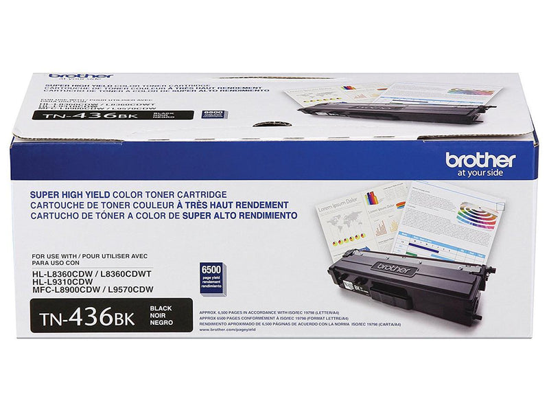 BROTHER INTERNATIONAL CORPORAT TN436BK SUPER HIGH YIELD BLACK TONER