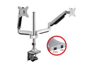 SIIG Desk Mount for Monitor - Gray