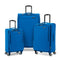 SAMSONITE SAIRE LTE SOFTIDE EXPANDABLE LUGGAGE SPINNER WHEELS 3 PC SET BLUE - Brand New