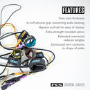 FCS All Round Lightweight Essential Surfboard Leash - 7' - Black - Brand New