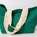 FRASIER STERLING SPORT RAINBOW LOGO TOTE BAG COTTON CANVAS - CREAM/GREEN - Brand New