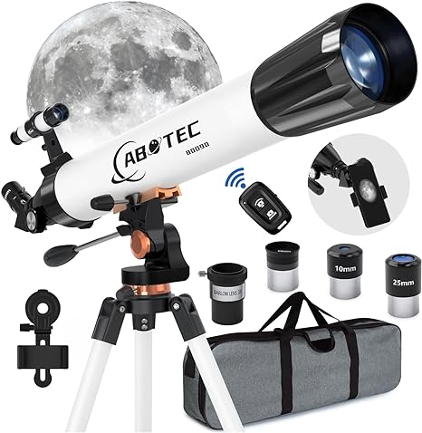 ABOTEC Telescope for Adults Astronomy 90mm Aperture 800mm - Scratch & Dent