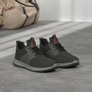 65474 SKECHERS MEN DELSON CAMBEN BLACK/GRAY SIZE 10.5 - Like New