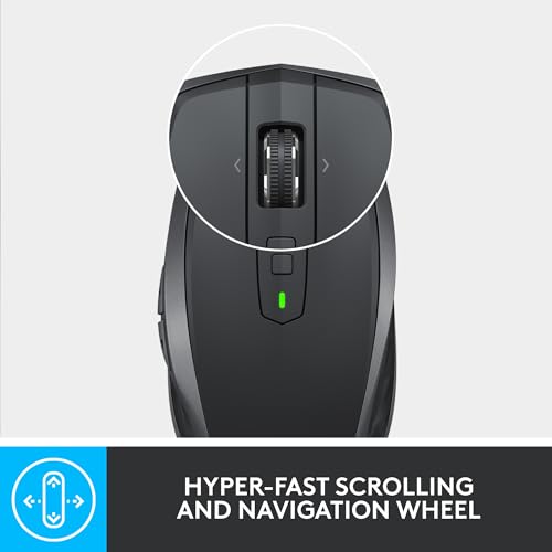 LOGITECH MX ANYWHERE 2S BLUETOOTH EDITION WIRELESS MOUSE - BLACK - Like New
