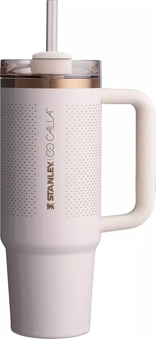 STANLEY X CALIA 40 OZ. QUENCHER H2.0 FLOWSTATE TUMBLER - OAT MILK - Like New