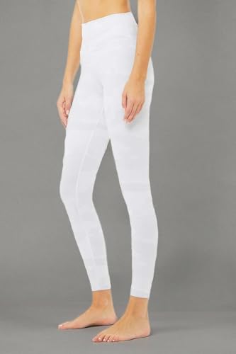 W5635R ALO YOGA WOMEN HIGH WAIST VAPOR LEGGING WHITE CAMO SIZE XX-SMALL - Brand New