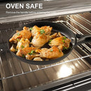 LAMFO CAST IRON SKILLETS, 10 INCH/12 INCH NON STICK FRYING PANS, 2 PIECE - BLACK - Like New