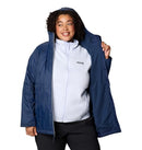 WL7995 Columbia Women's Switchback II Lined Long Jacket Collegiate Navy M - Brand New