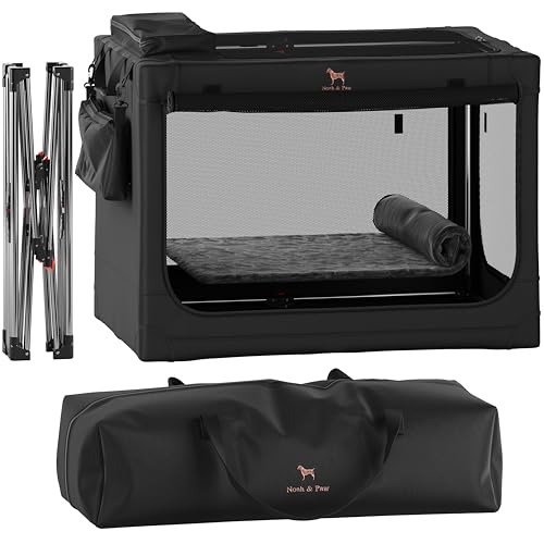 NOAH & PAW COLLAPSIBLE DOG CRATE 36 INCHES, XL DOG CRATE 36*25*23