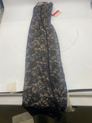 POPILUSH SHAPEWEAR ALL-LACE HOURGLASS CORSET SLIT MIDI DRESS - SMALL - BLACK - Brand New