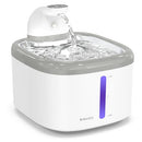 AIAUON CAT WATER FOUNTAIN 118OZ/3.5L CAT WATER FOUNTAIN WIRELESS - LIGHT GRAY - Like New