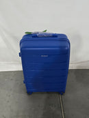 ROCKLAND PASADENA 3 PIECE HARDSIDE LUGGAGE SET (20"/24"/28") BLUE - Like New